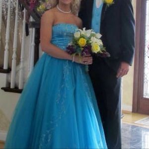 Blue Prom Dress